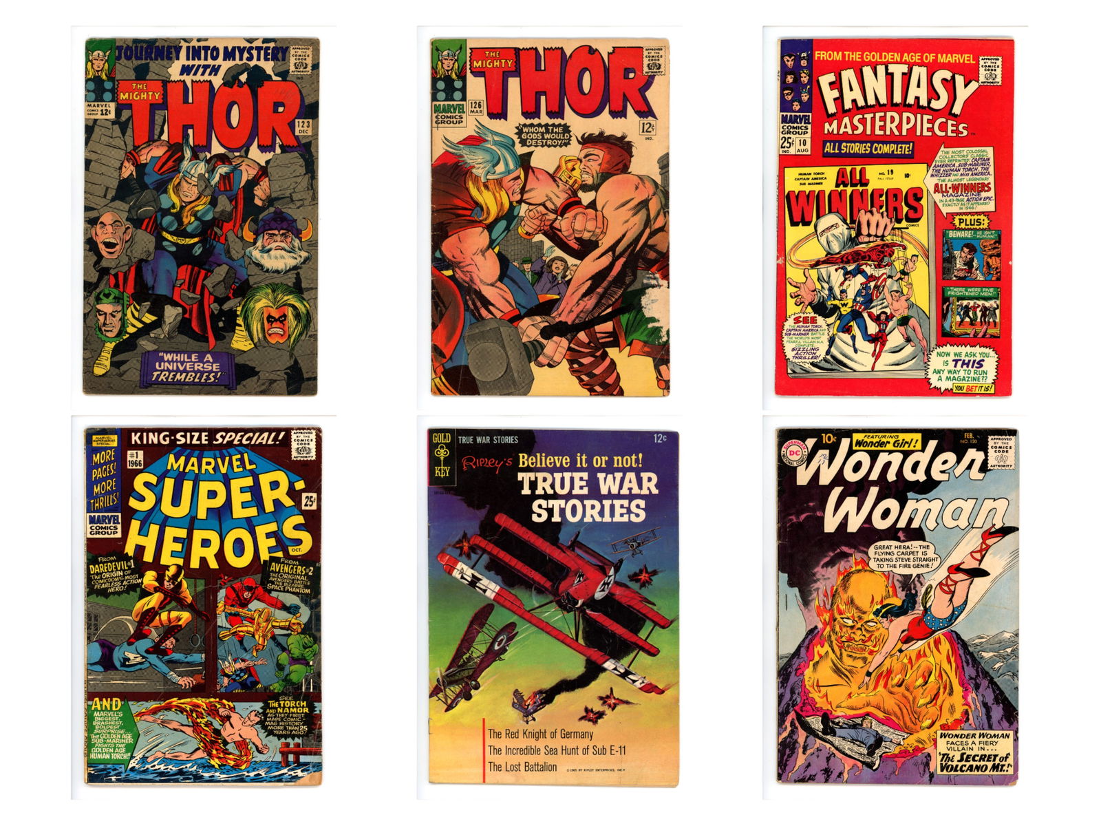 Mixed Comic Lot - Marvel, DC & Gold Key Titles (1 of 1)