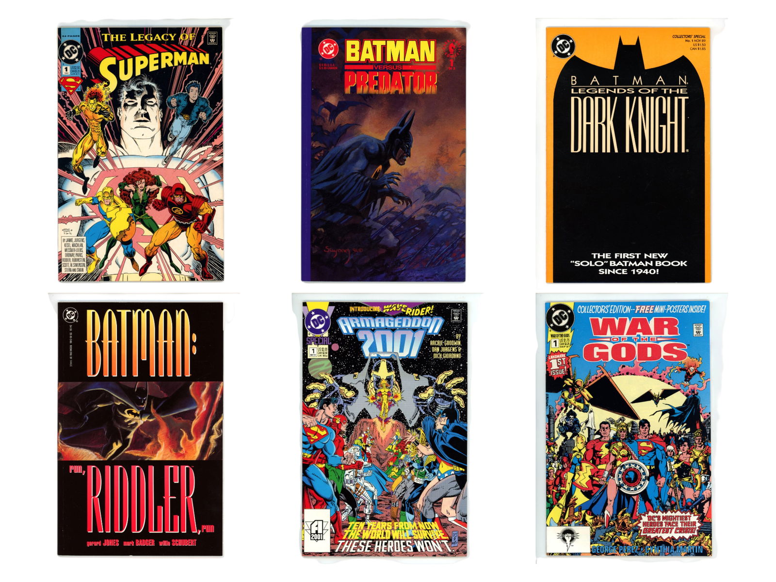 (2) Boxes, Modern DC Comic Titles (1 of 6)