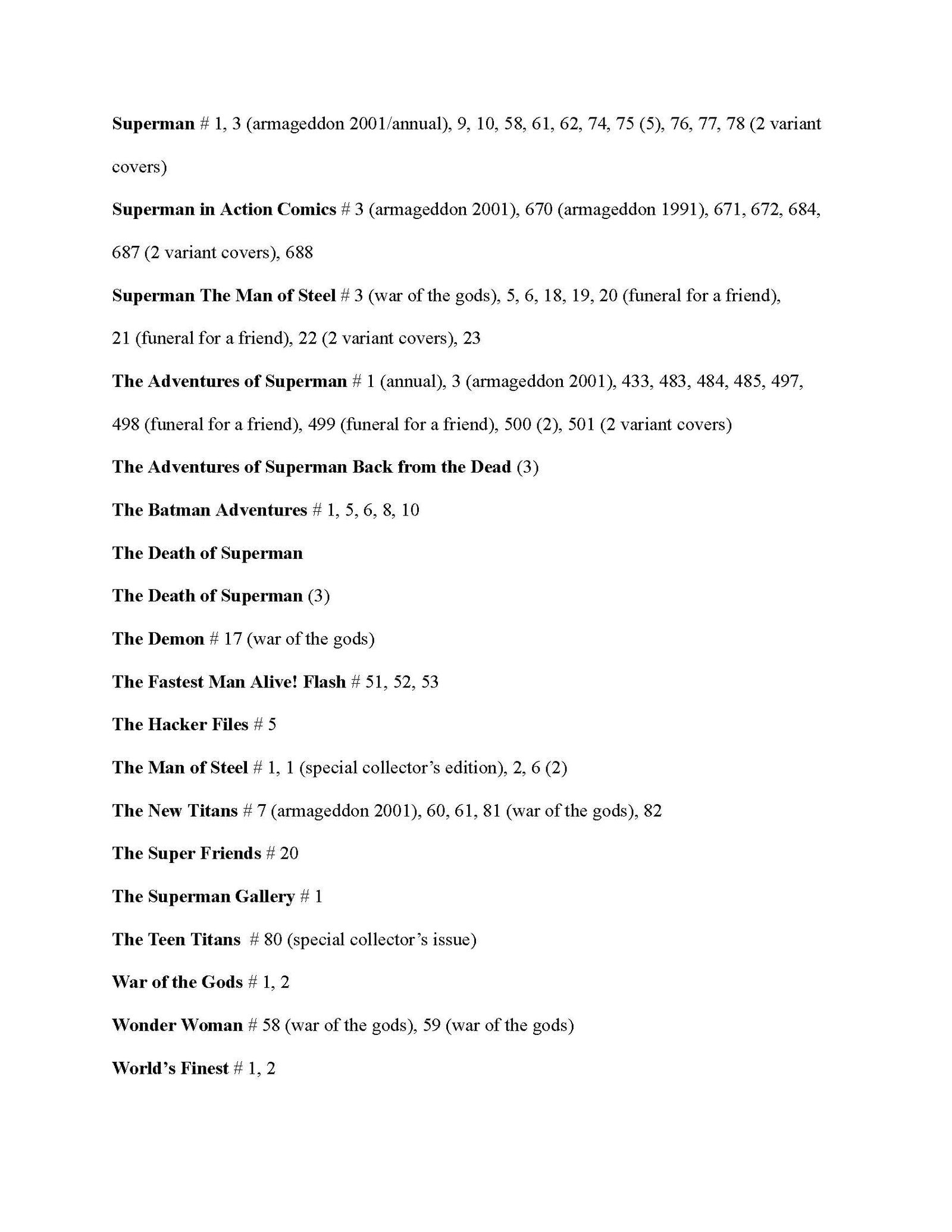 (2) Boxes, Modern DC Comic Titles - 6