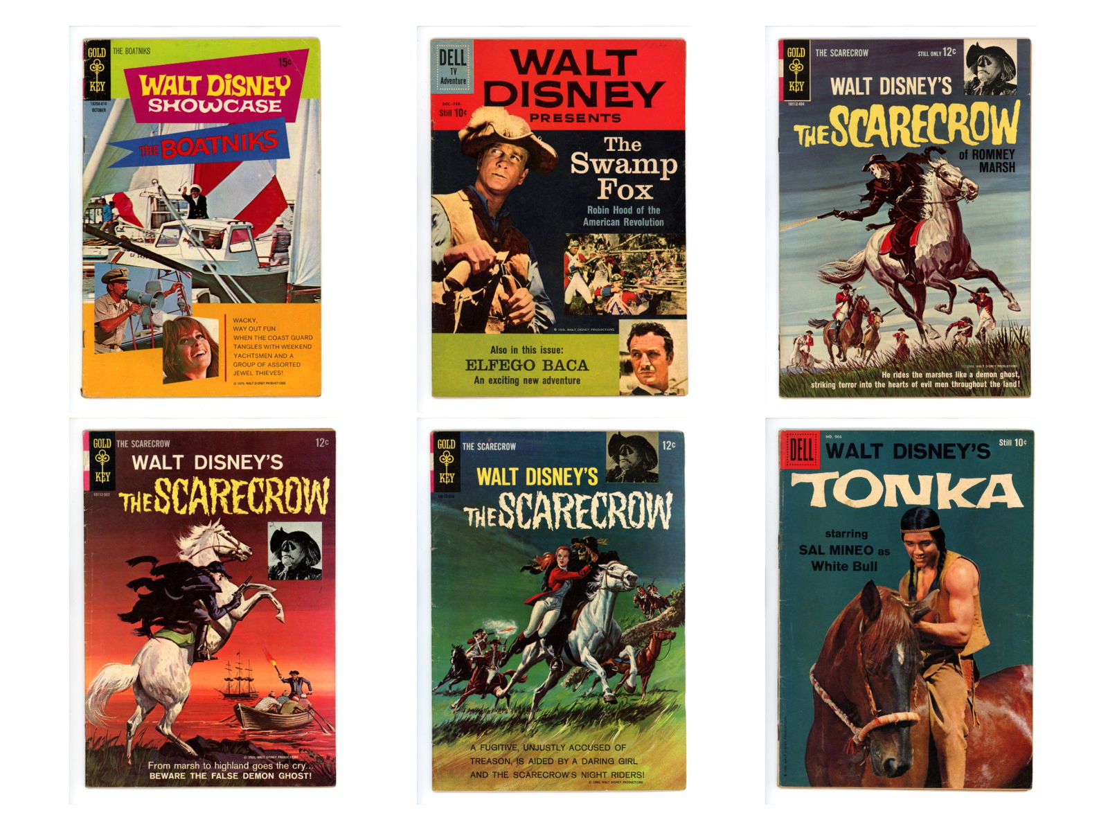 Mixed Comic Lot - Disney Gold Key & Dell Titles (1 of 2)