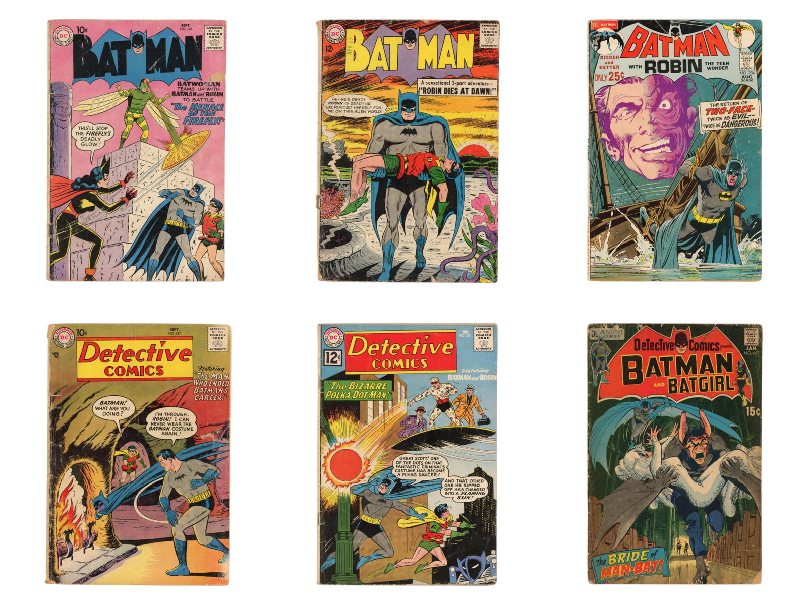 Short Box of DC Comics - Batman & Detective Titles (1 of 1)