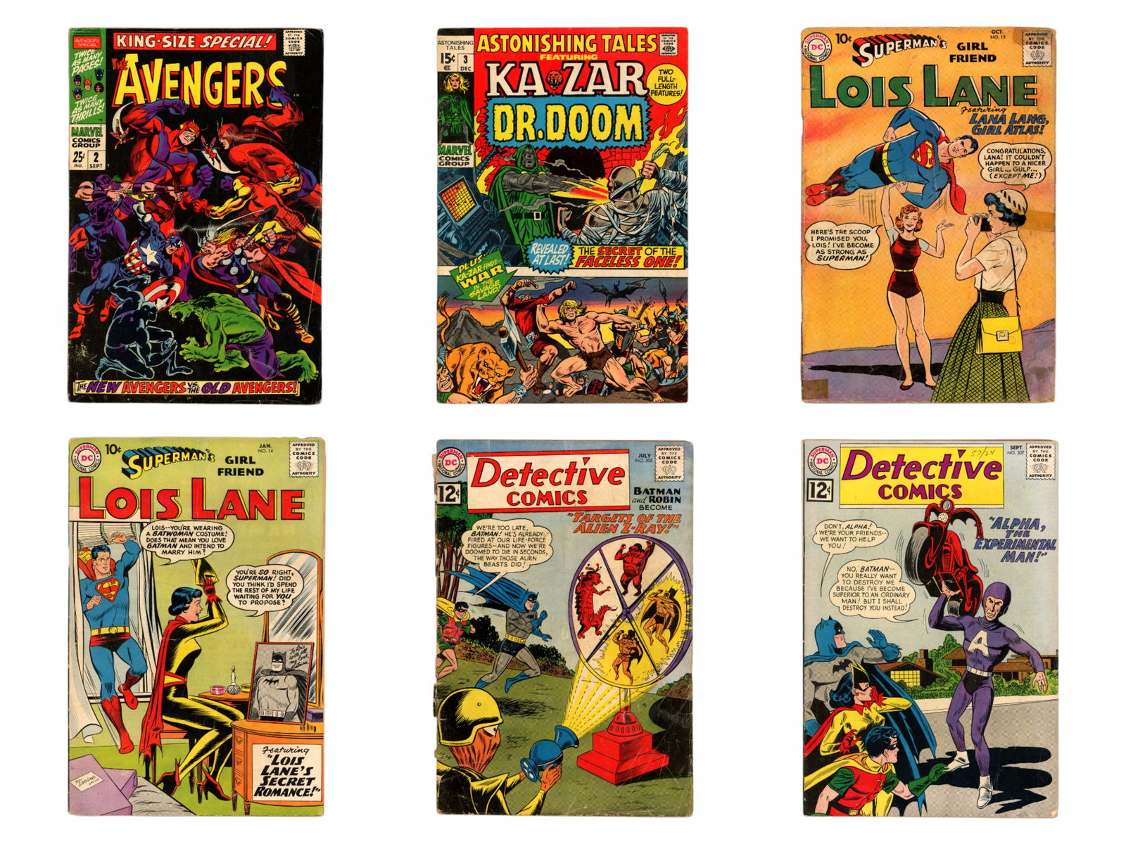 Mixed Comic Lot - Marvel & DC Titles (1 of 1)