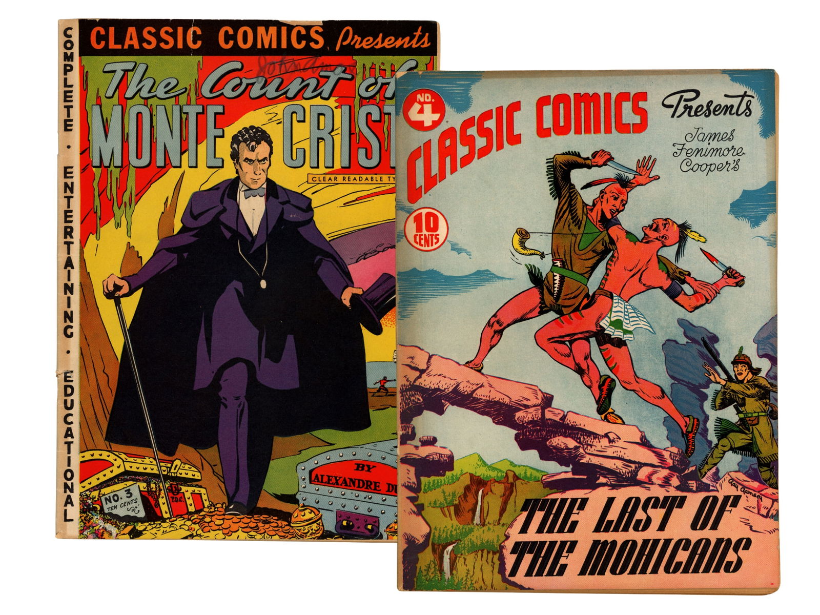 (2) Classics Comics Issues 3 & 4 (1 of 2)