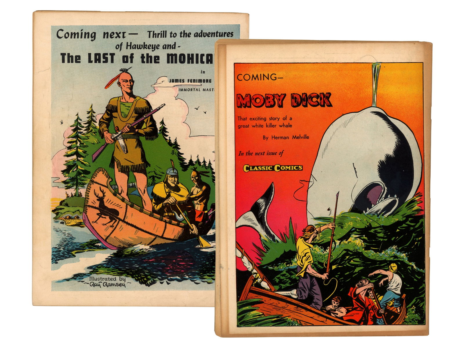 (2) Classics Comics Issues 3 & 4 - 2