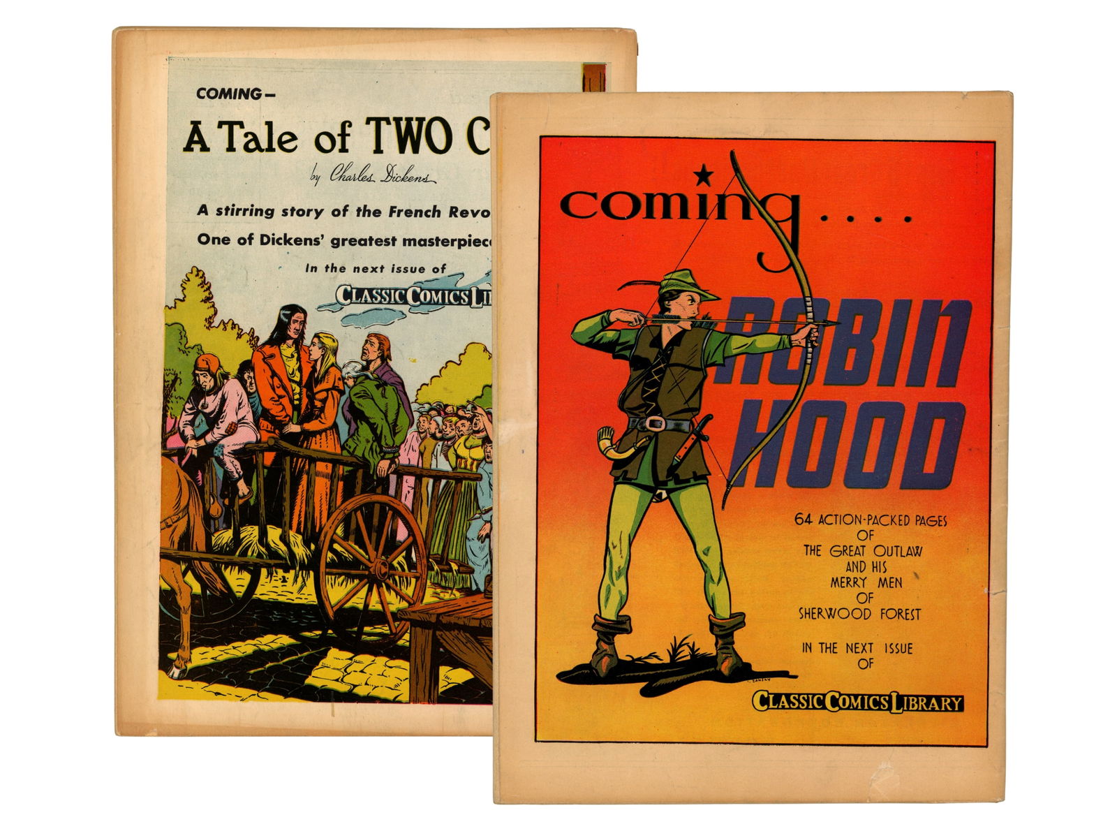 (2) Classics Comics #5 & #6 - 4