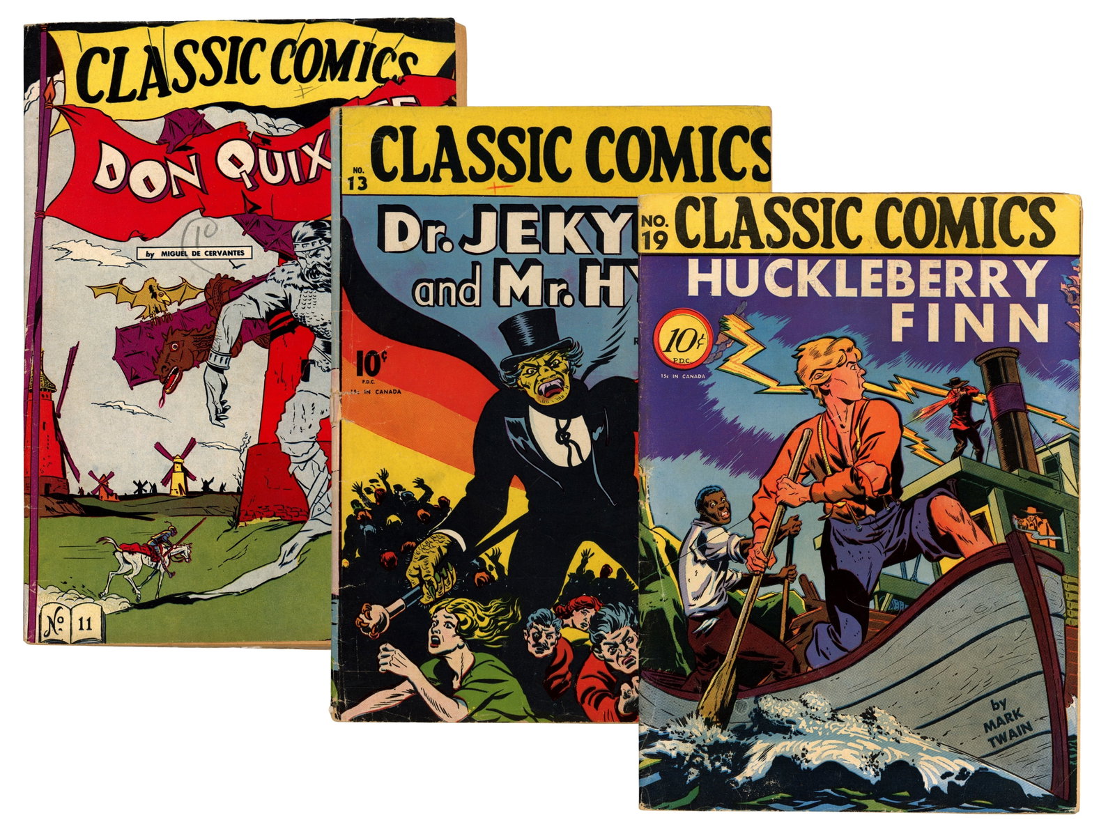 (3) Classics Comics #11, #13 & #19 (1 of 5)