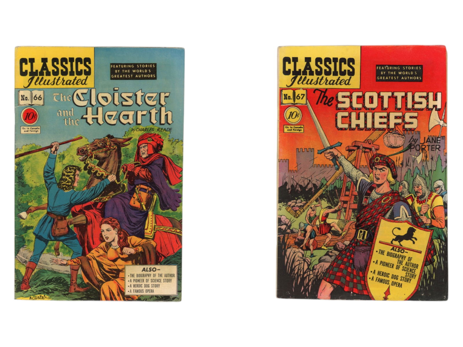 (86) Classics Comics #60-145 Run - 2