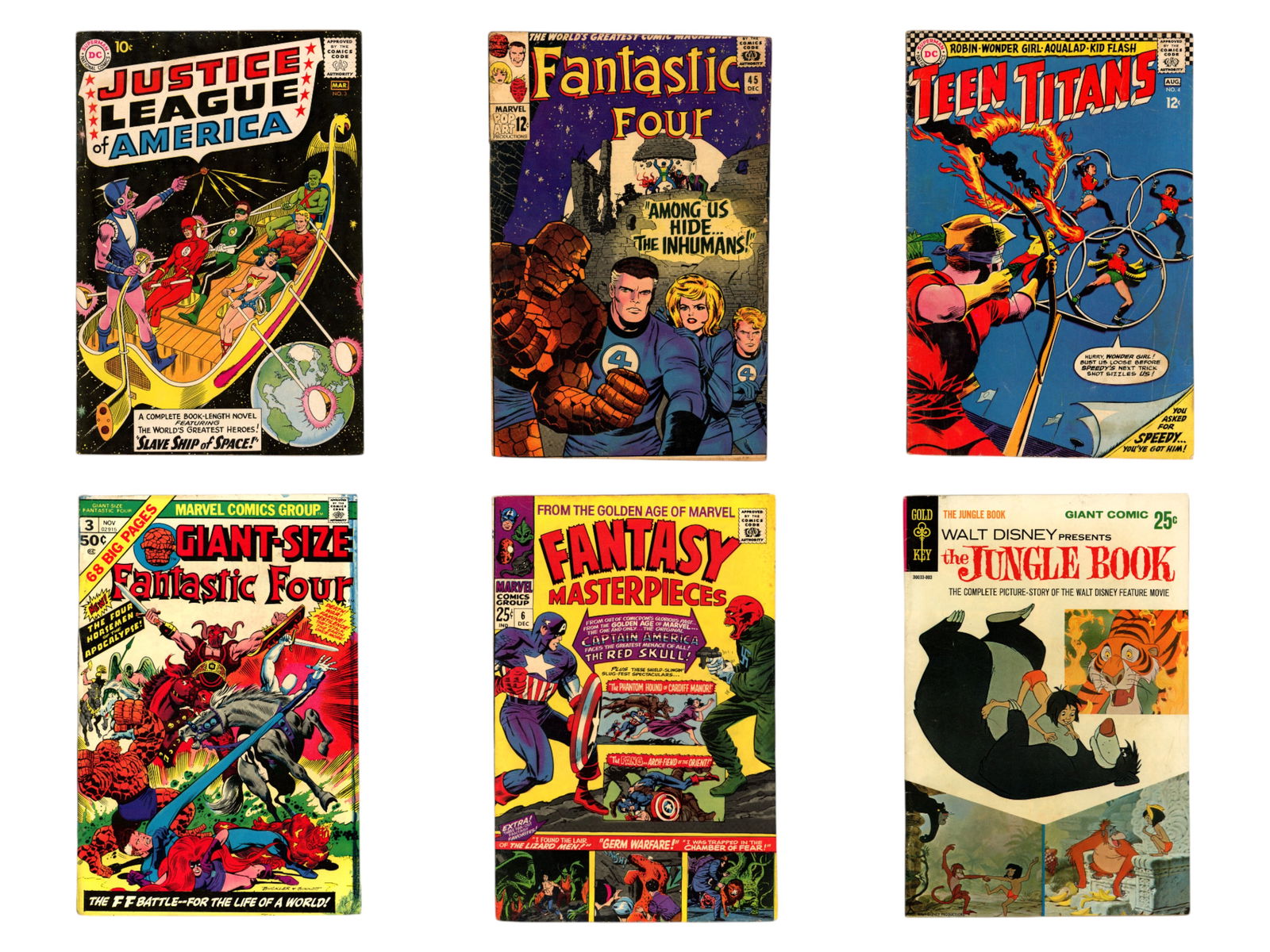 Mixed Comic Lot - Marvel, DC, Gold Key & Dell (1 of 1)