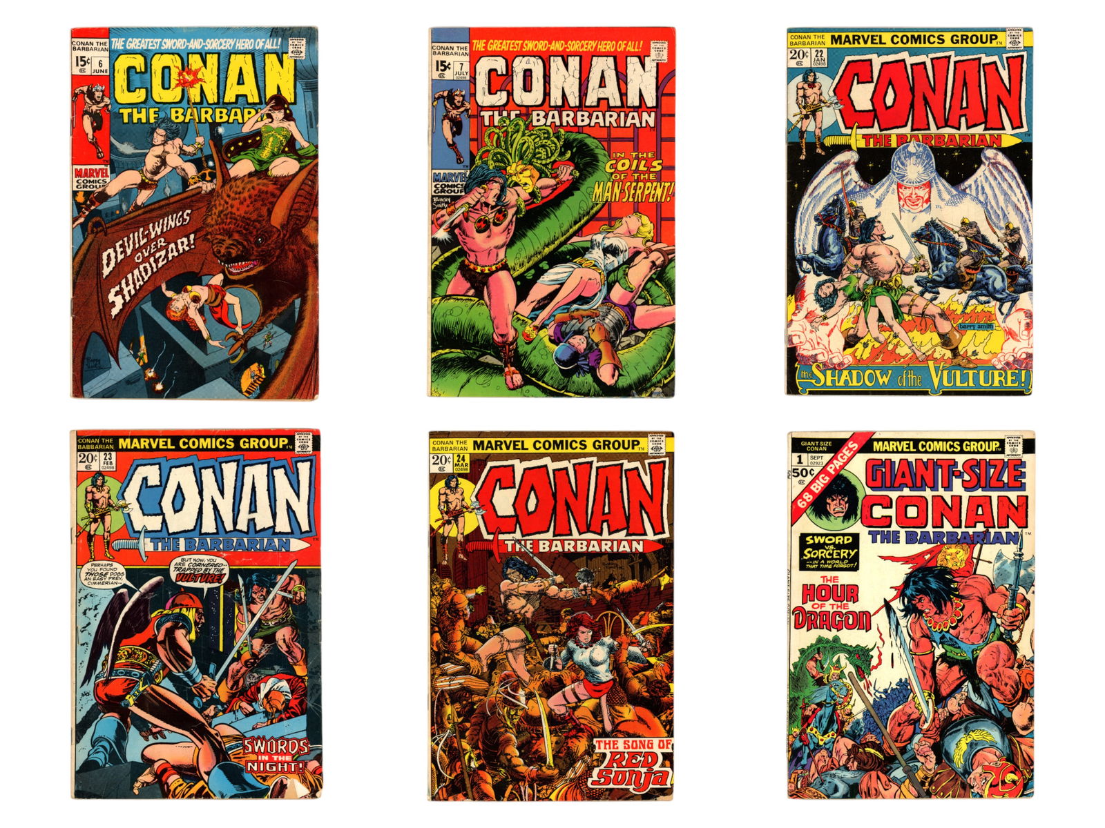 Marvel Conan the Barbarian Bronze Age Comic Group (1 of 1)