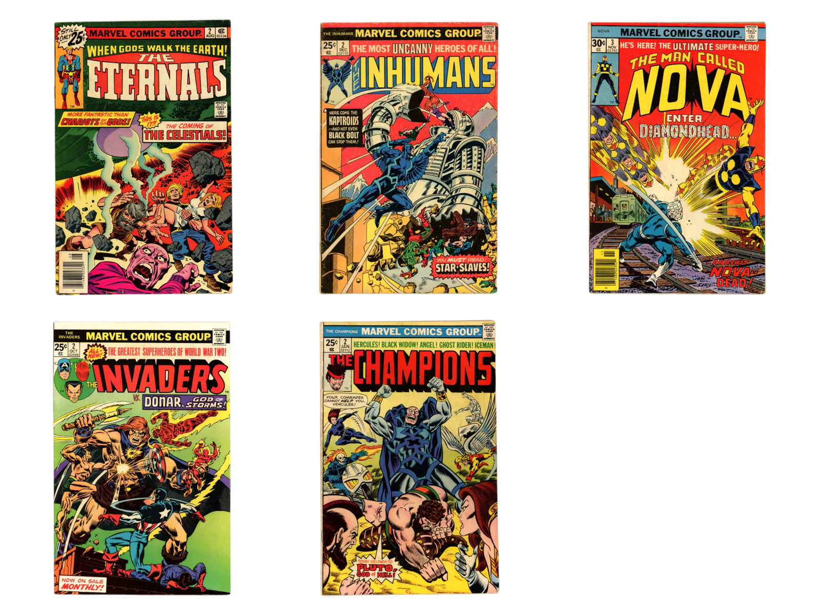 Assorted Marvel Bronze Age Comic Group - 2