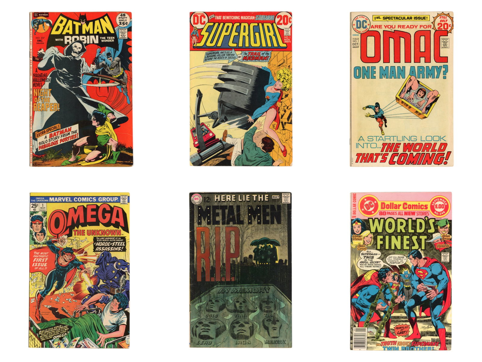 Mixed DC Bronze Age Comic Lot (1 of 1)