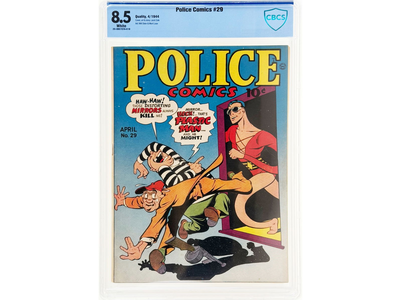 Police Comics #29 (1944) CBCS 8.5 (1 of 2)
