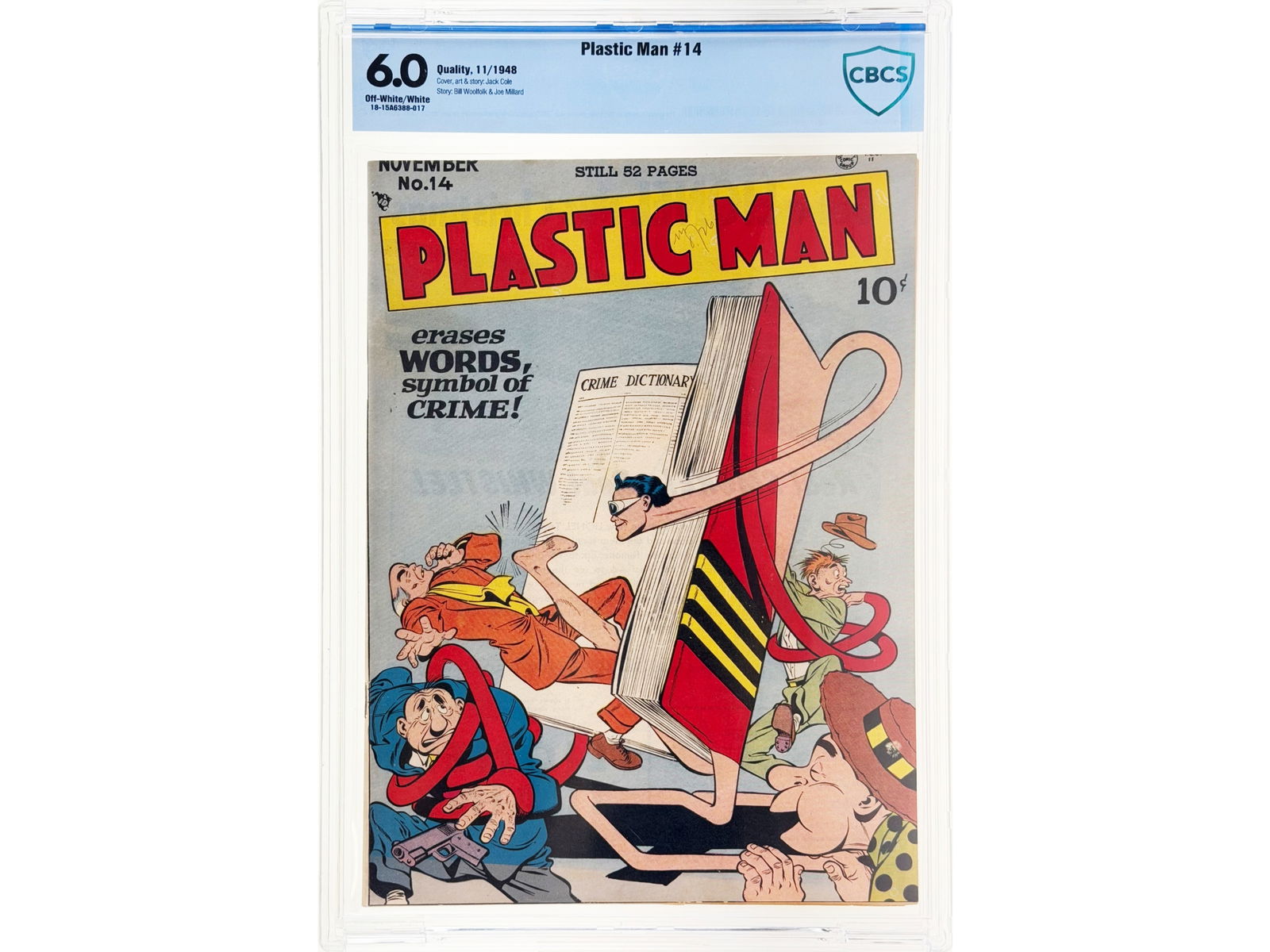 Plastic Man #14 (1948) CBCS 6.0 (1 of 2)
