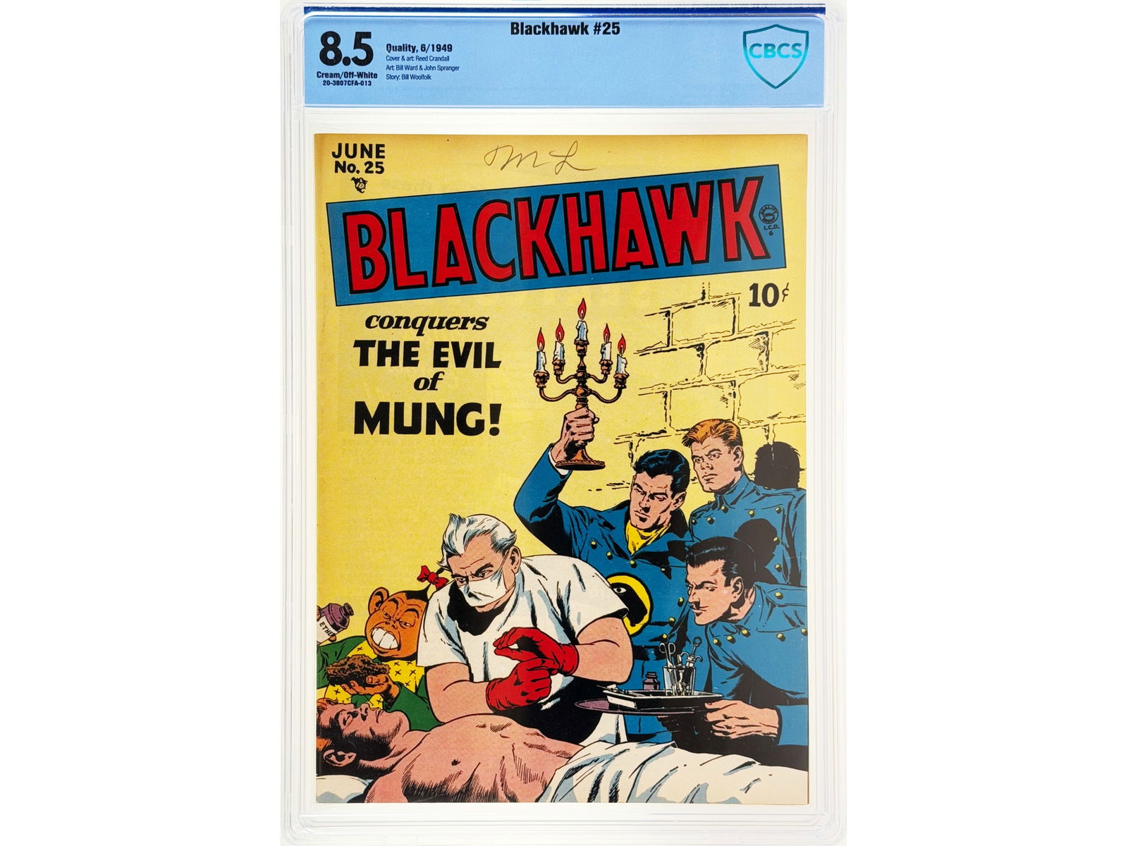 Blackhawk #25 (1949) CBCS 8.5 (1 of 2)