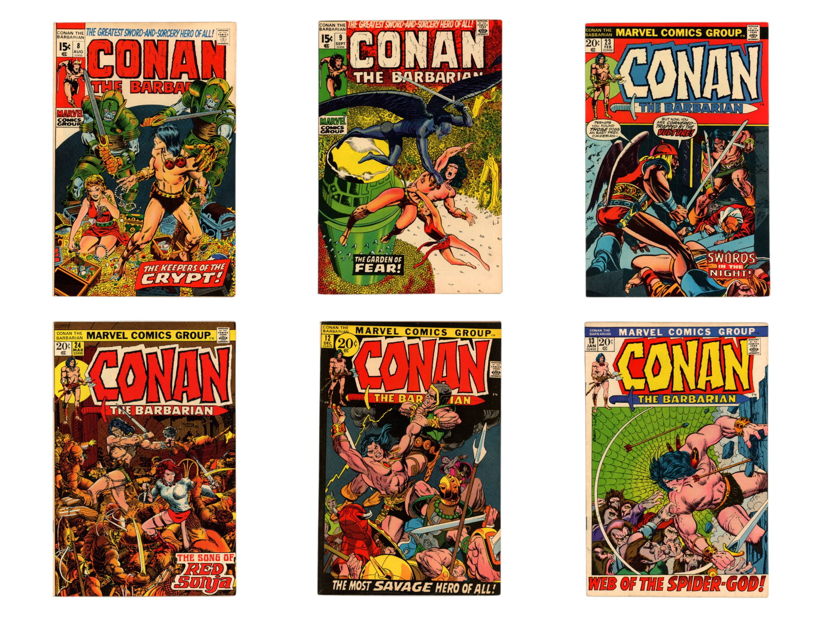 Marvel Comics, Conan the Barbarian Comic Run (1 of 2)