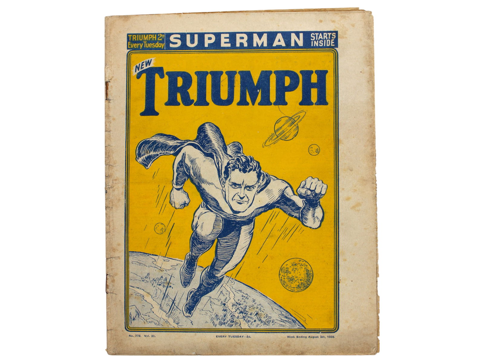 Triumph #772 (The Amalgamated Press, Ltd., 1939) (1 of 3)