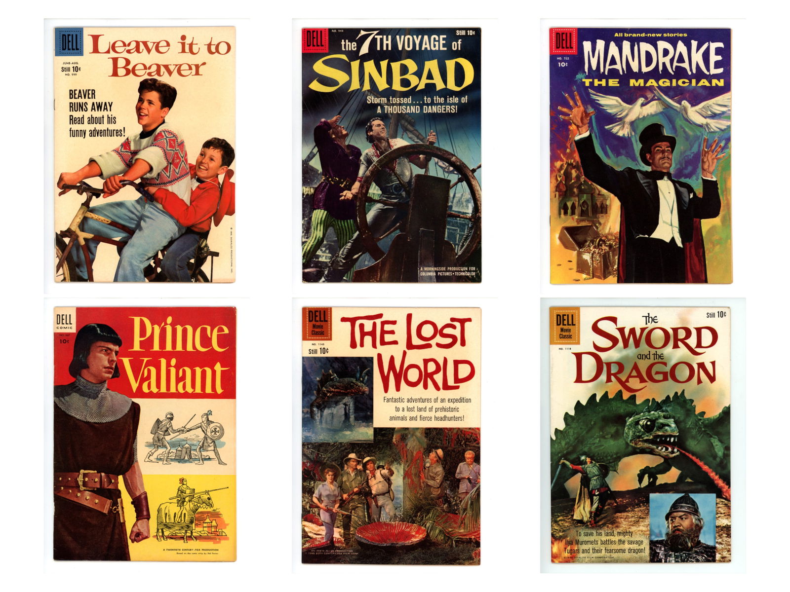 (21) Dell & Four Color Comics Lot (1 of 2)