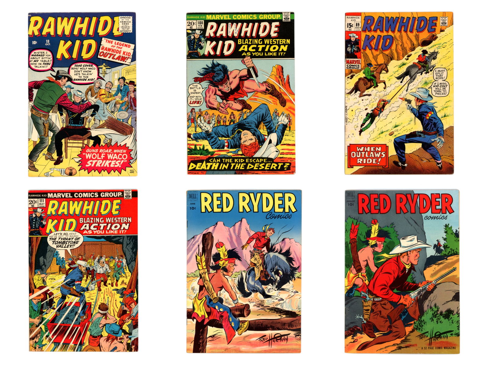 (22) Western Comics Assorted Lot (1 of 2)