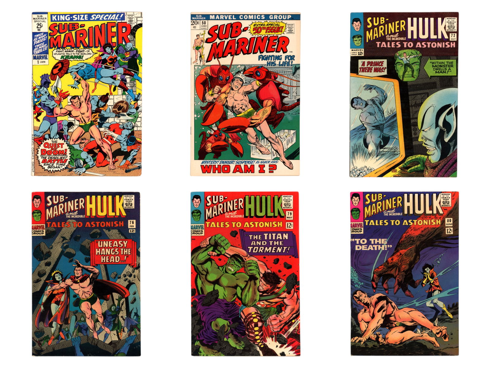 (18) Tales to Astonish & Sub-Mariner Lot (1 of 2)