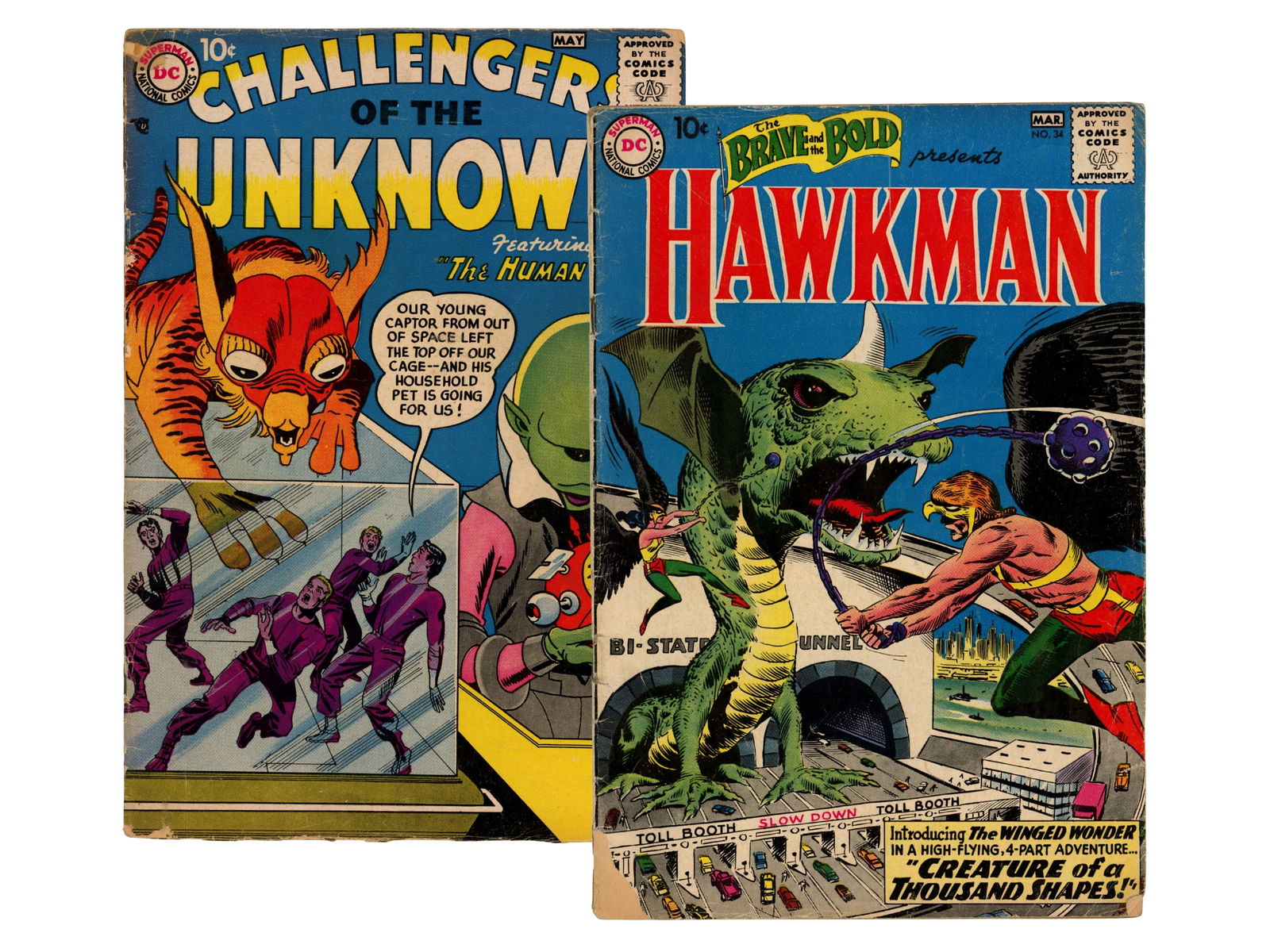 (2) Lower Grade Key D.C. Comics (1 of 4)