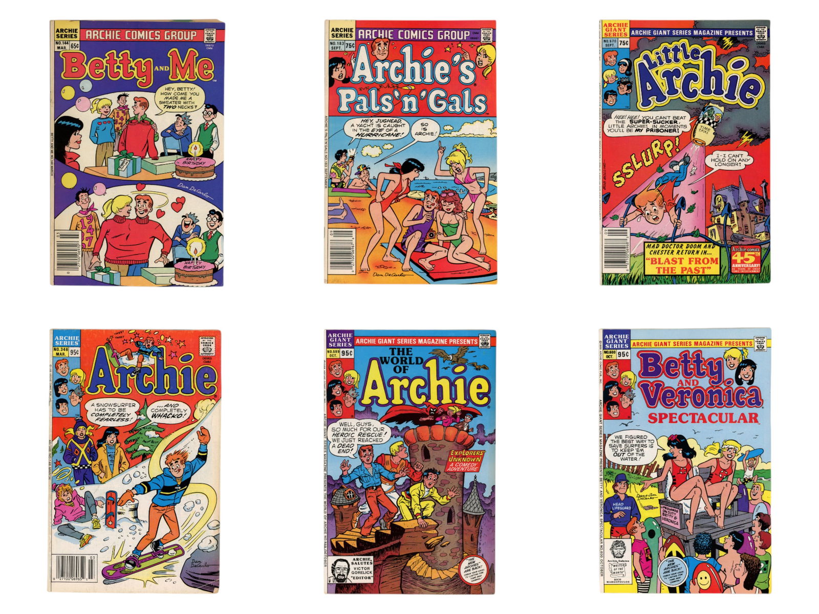 Archie Comics Modern& Digests Group (1 of 1)