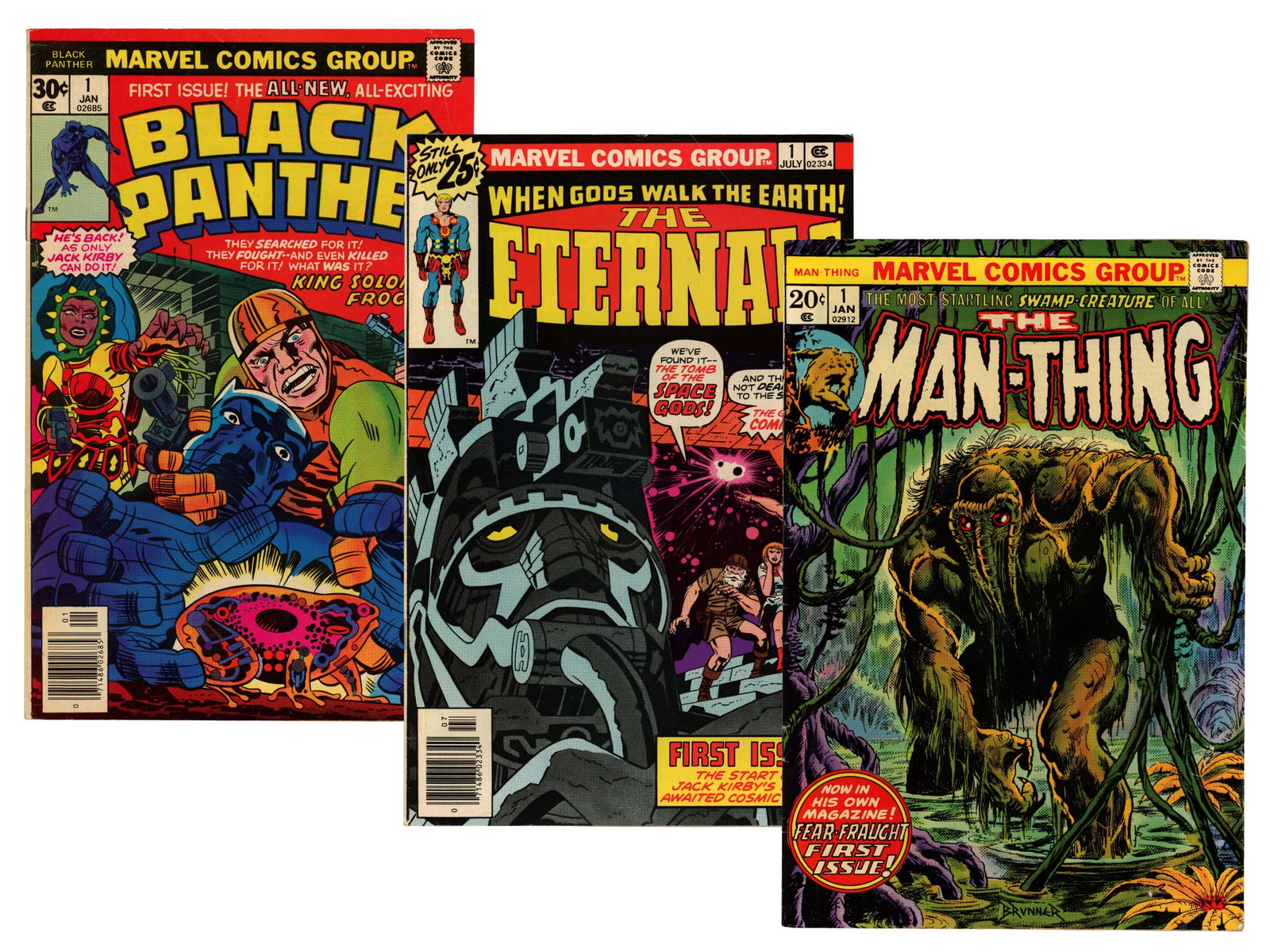 (3) Marvel Bronze Age Key Issues (1 of 5)