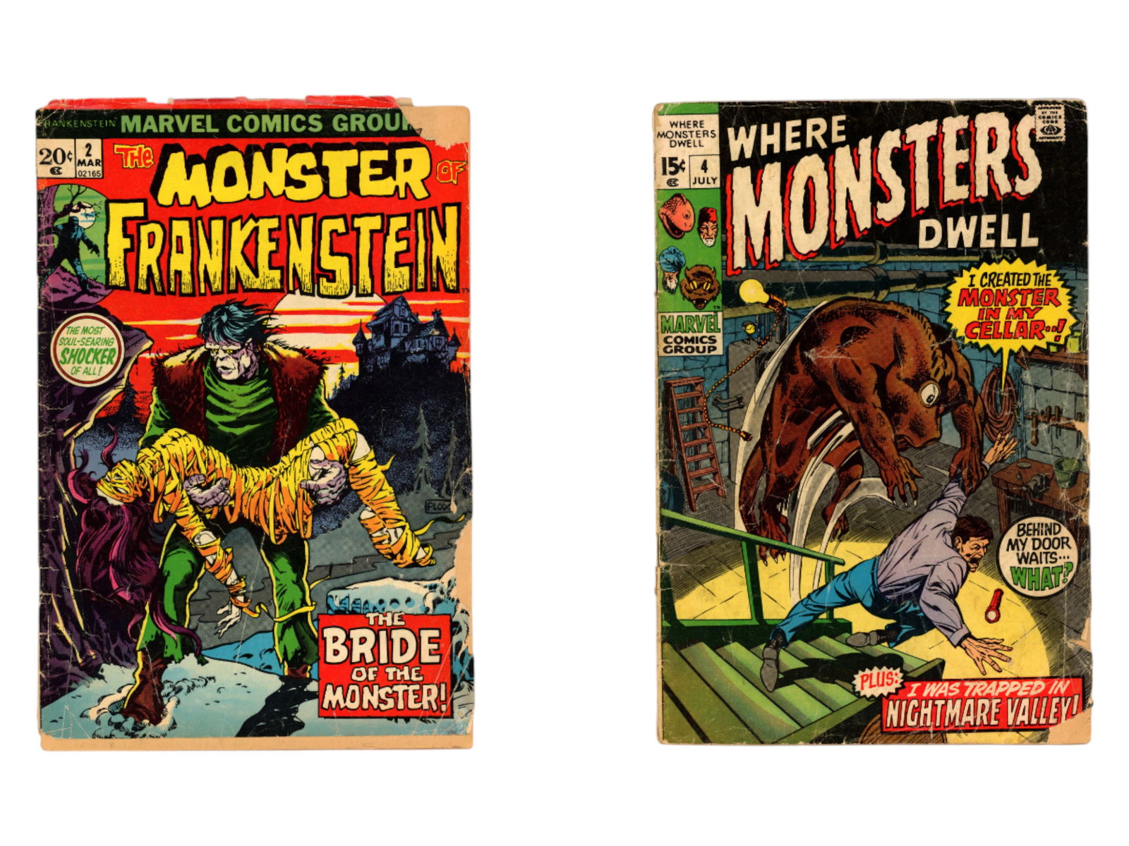 (14) Marvel Bronze Age Horror Issues - 3