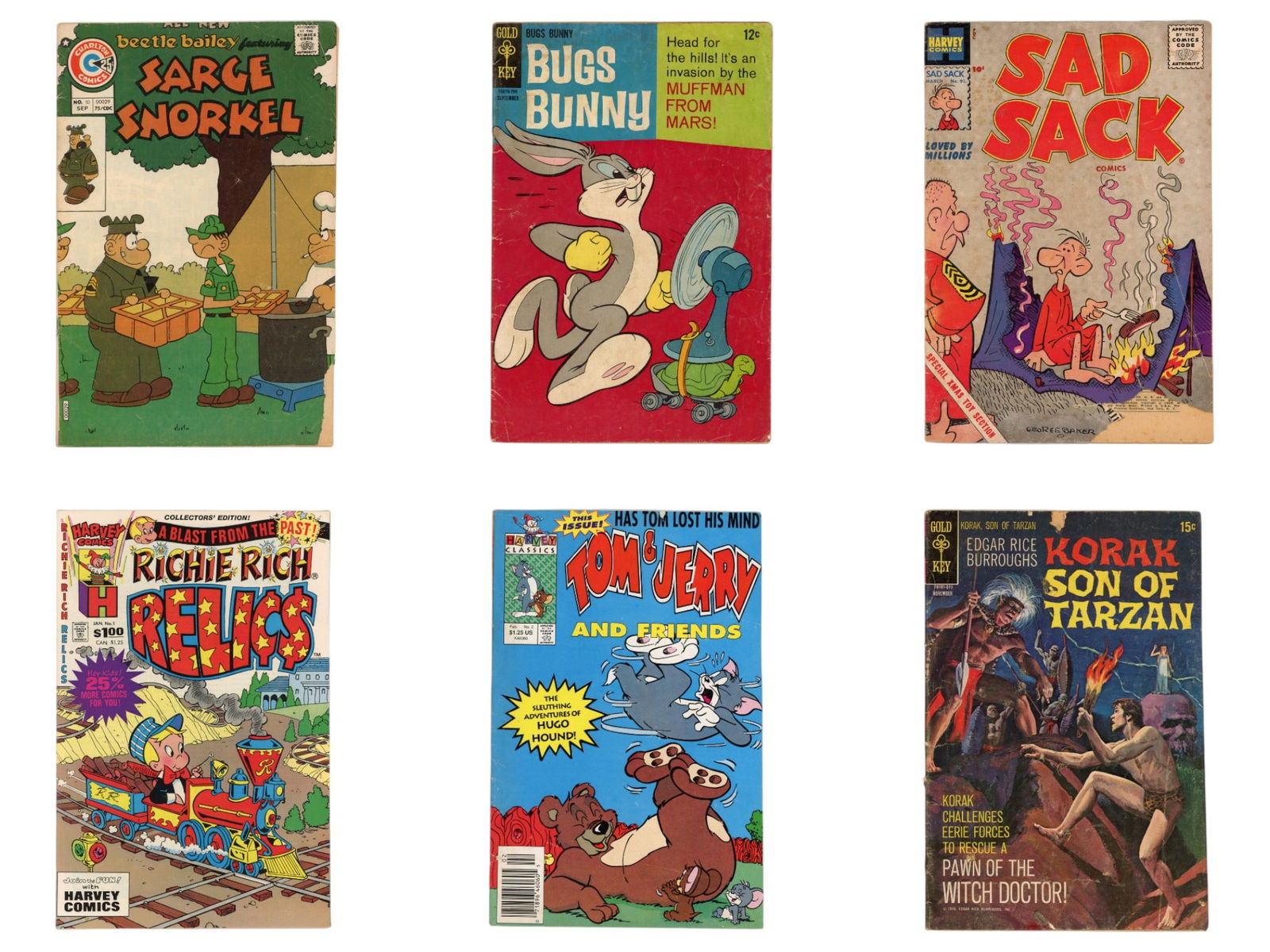 (3) Short Boxes, Mixed Gold Key, Dell, Whitman, Etc. (1 of 3)