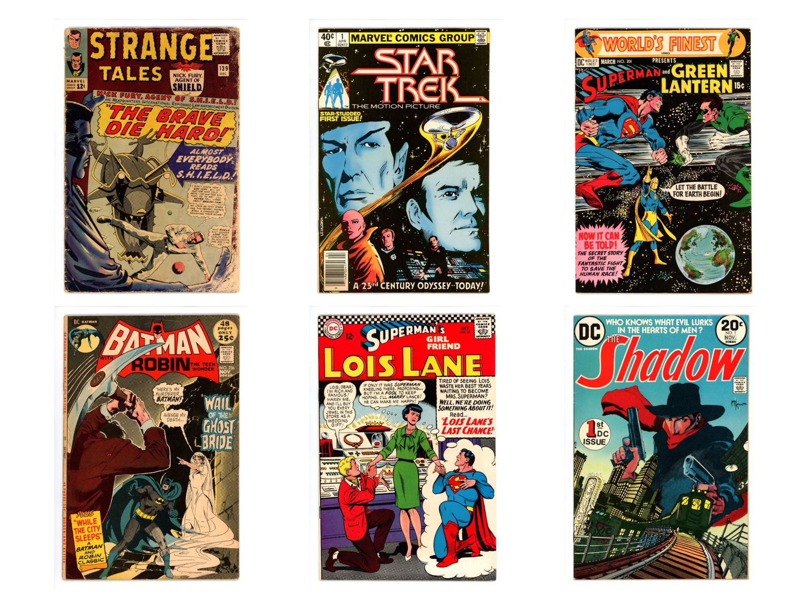 Long Box Mixed Marvel & DC Bronze Age Comics - 3