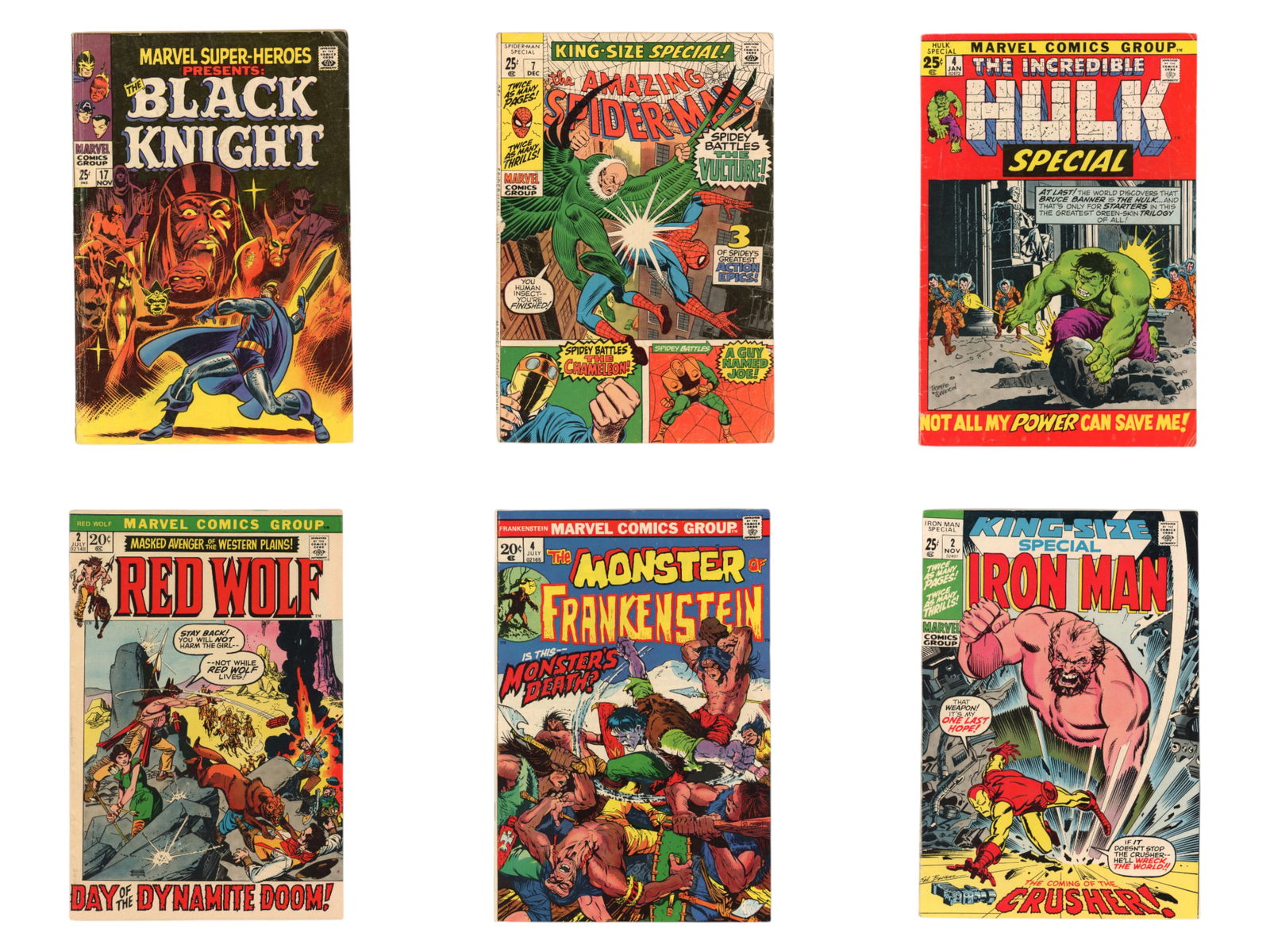 Mixed Marvel/DC Comic Lot withAnnuals & Treasuries (1 of 2)