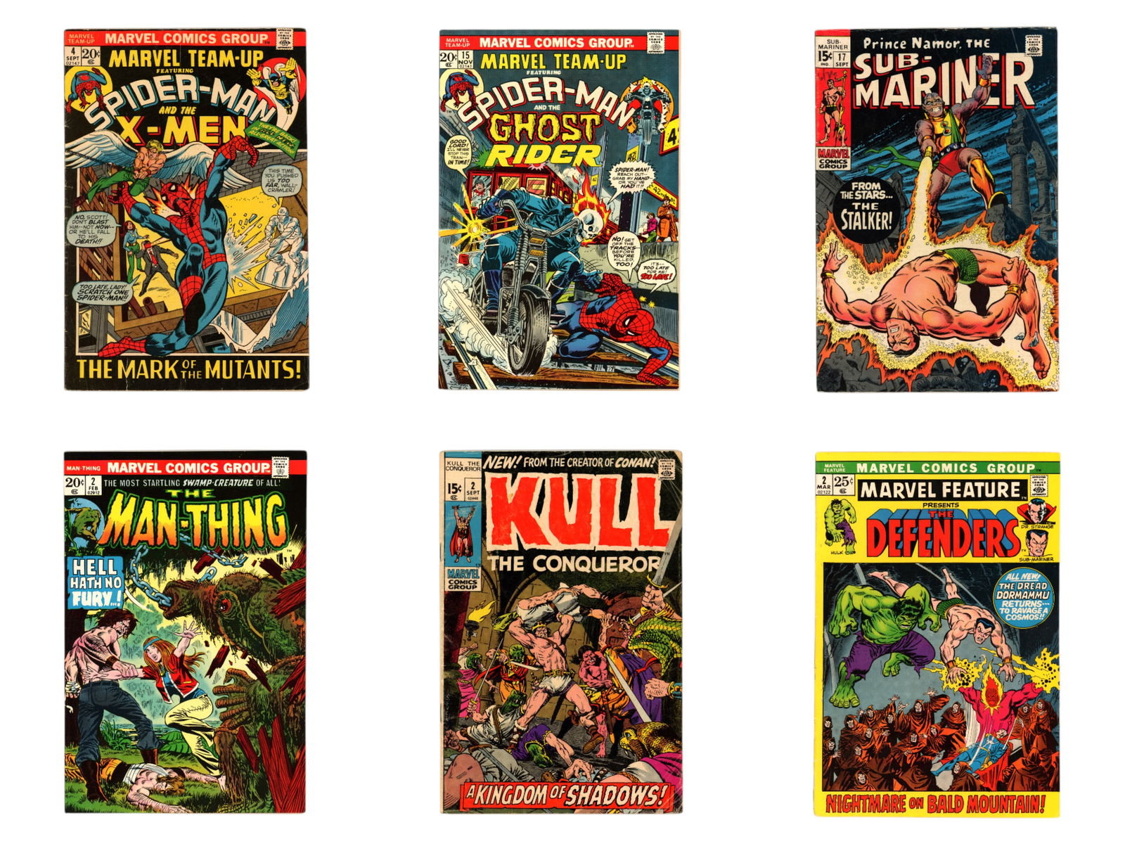 Mixed Marvel Bronze Age Comic Lot - 2