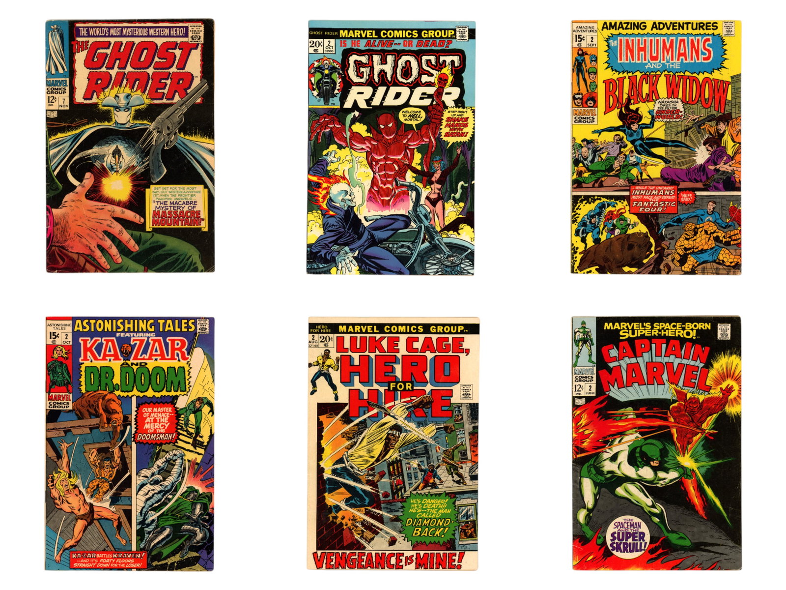 Mixed Marvel Bronze Age Comic Book Lot (1 of 2)