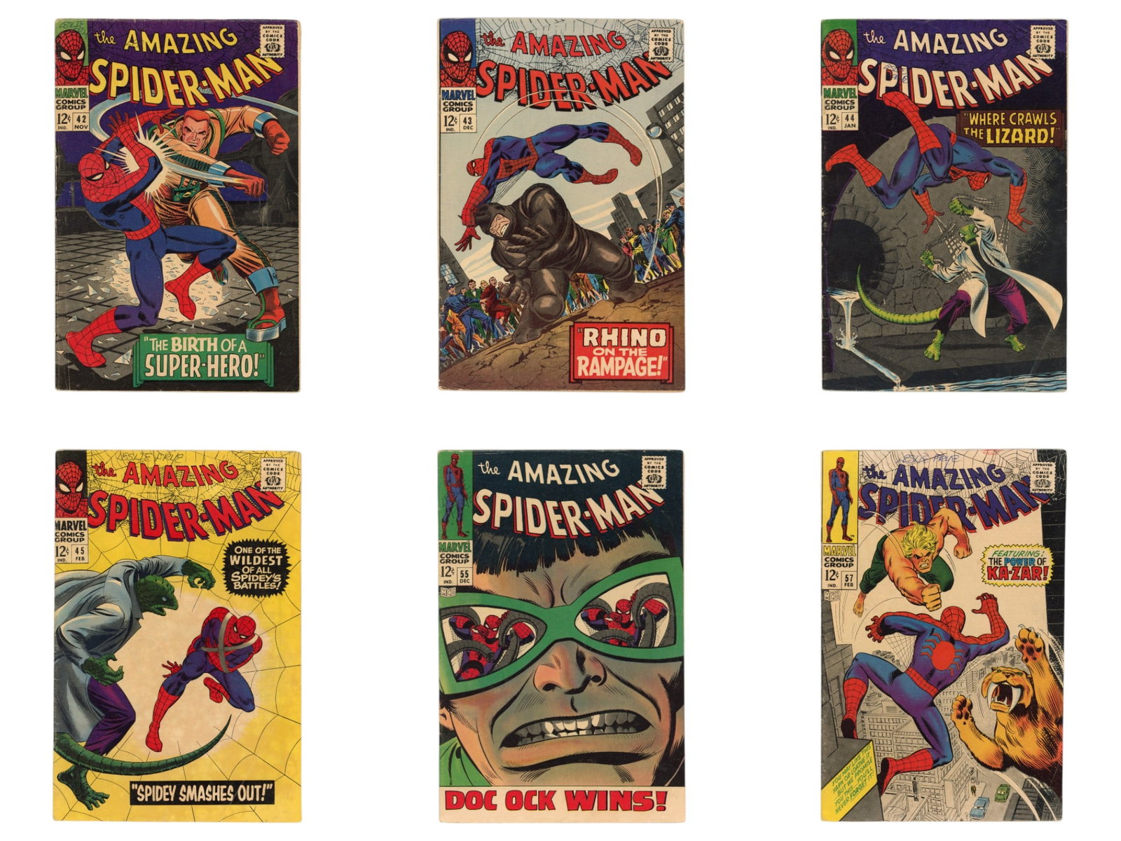 Amazing Spider-Man Comic Lot, Silver/Bronze Age (1 of 2)