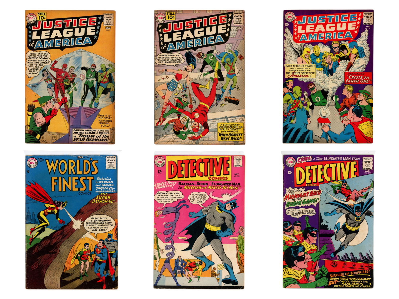 DC Comics Justice League, World's Finest & Detective (1 of 1)