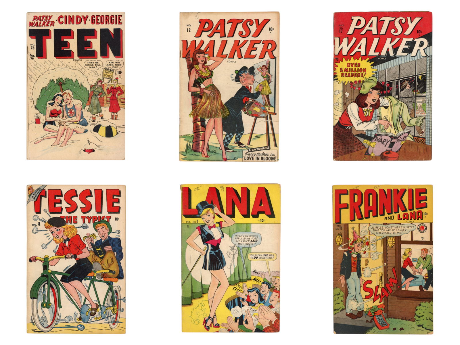 Timely / Marvel Golden Age Comics - (12) Issues - 2