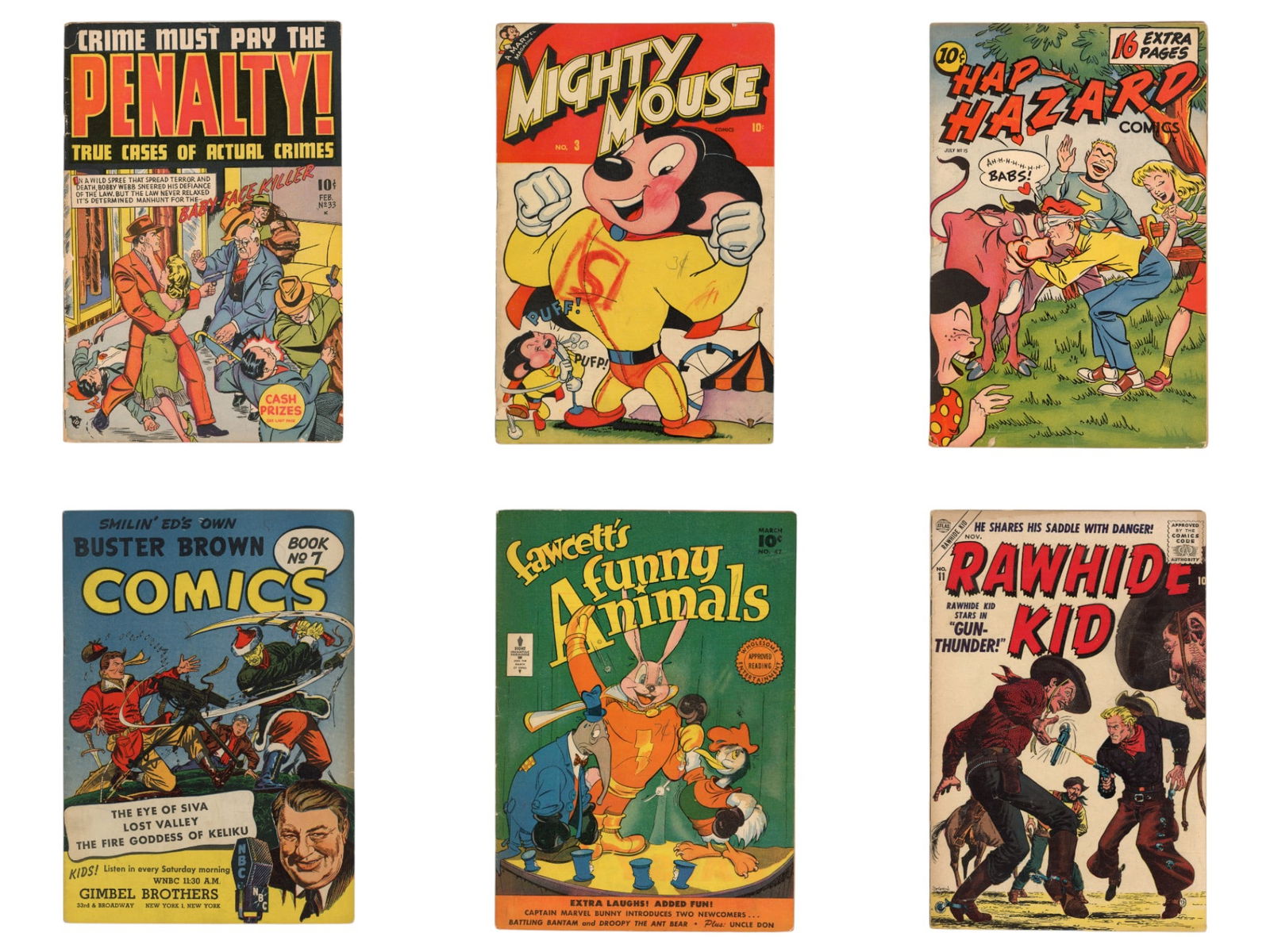 Mixed Golden Age Comic Books - (23) Issues (1 of 1)