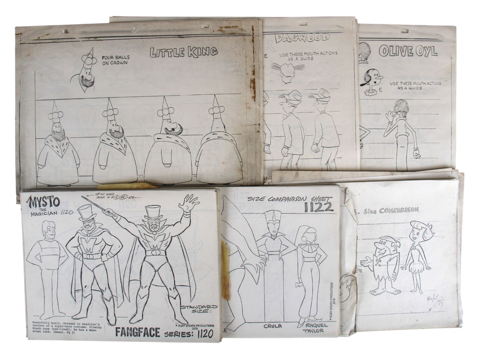 Hanna Barbera, Popeye, & Other Stat Collection (1 of 6)