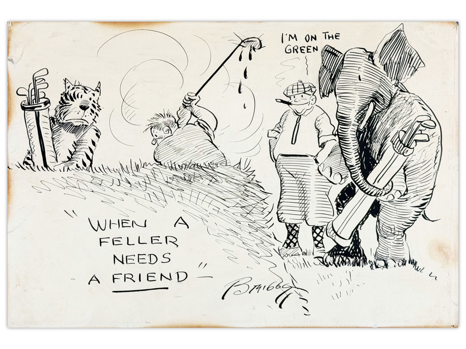 Claire Briggs Editorial Cartoon Original Art (1 of 1)