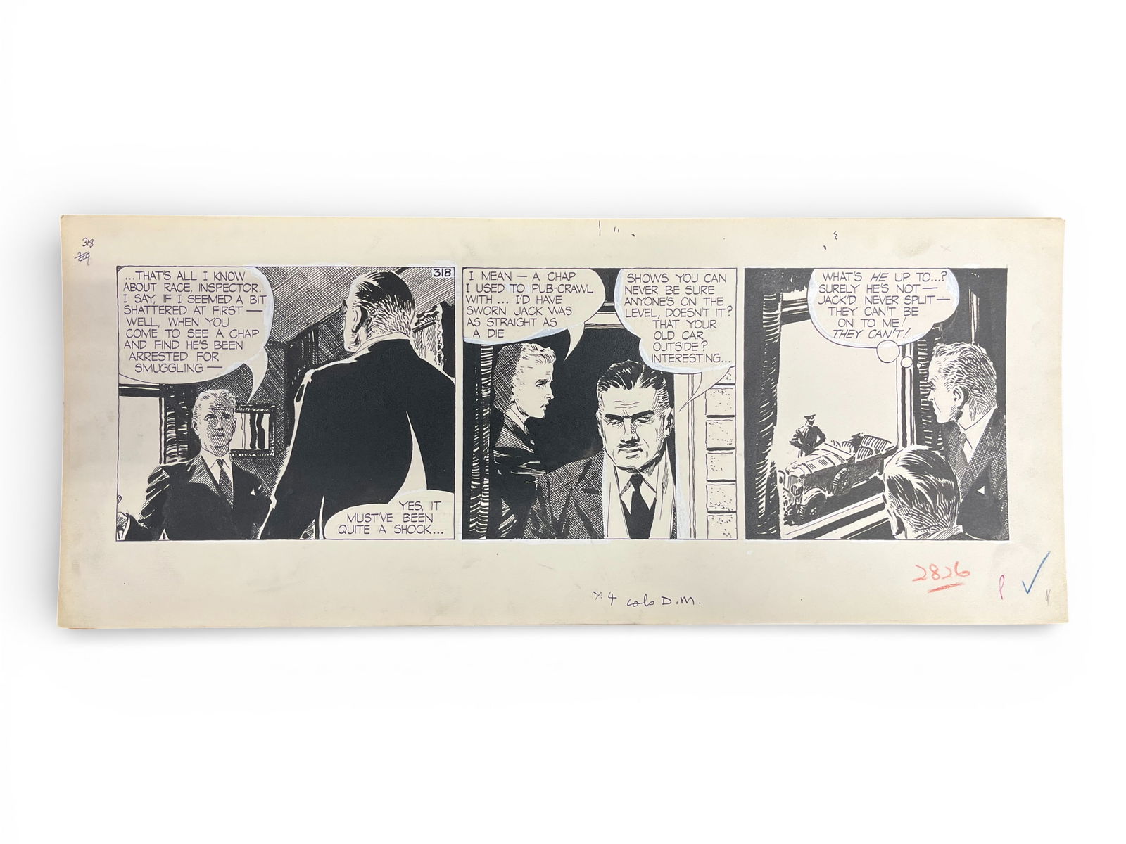 (6) David Wright Carol Day Comic Daily Strips - 2