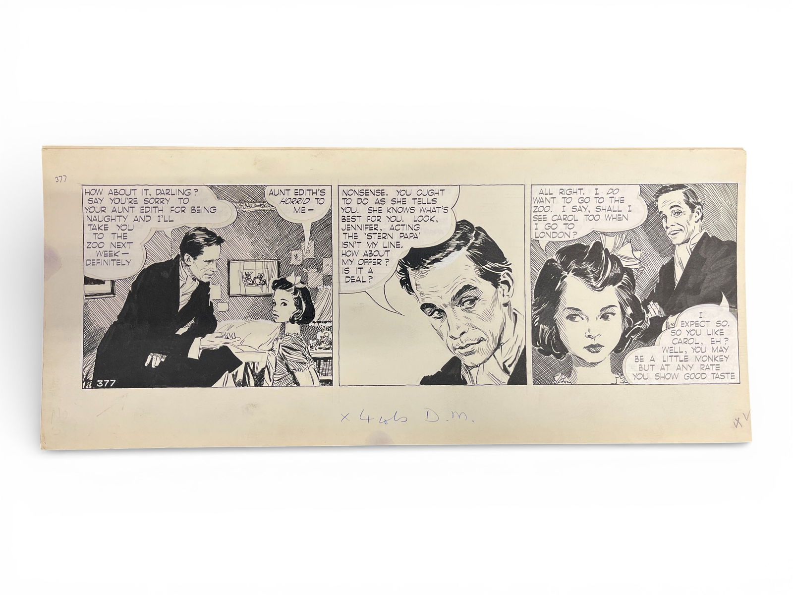 (6) David Wright Carol Day Comic Daily Strips - 6