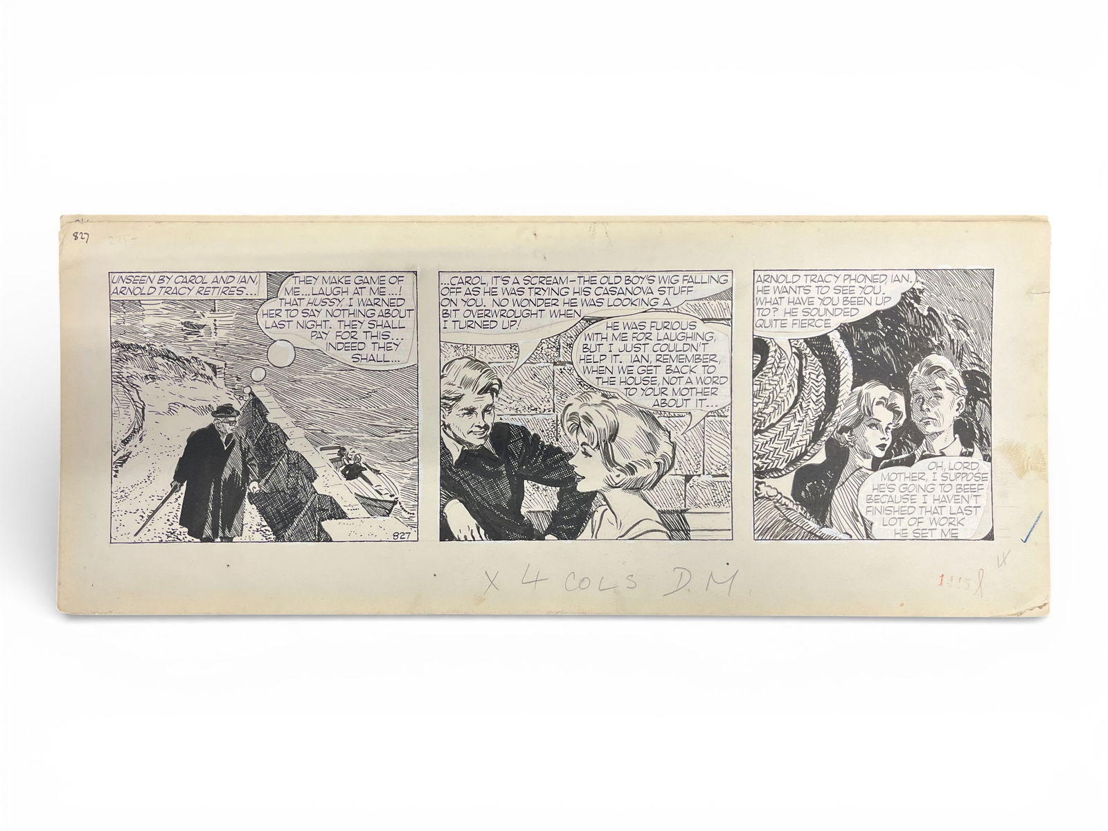 (6) David Wright Carol Day Comic Daily Strips - 3