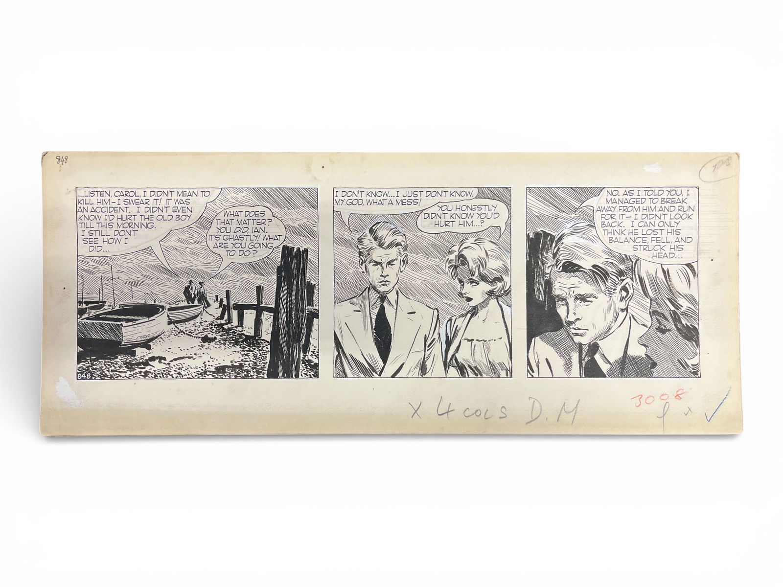 (6) David Wright Carol Day Comic Daily Strips - 5