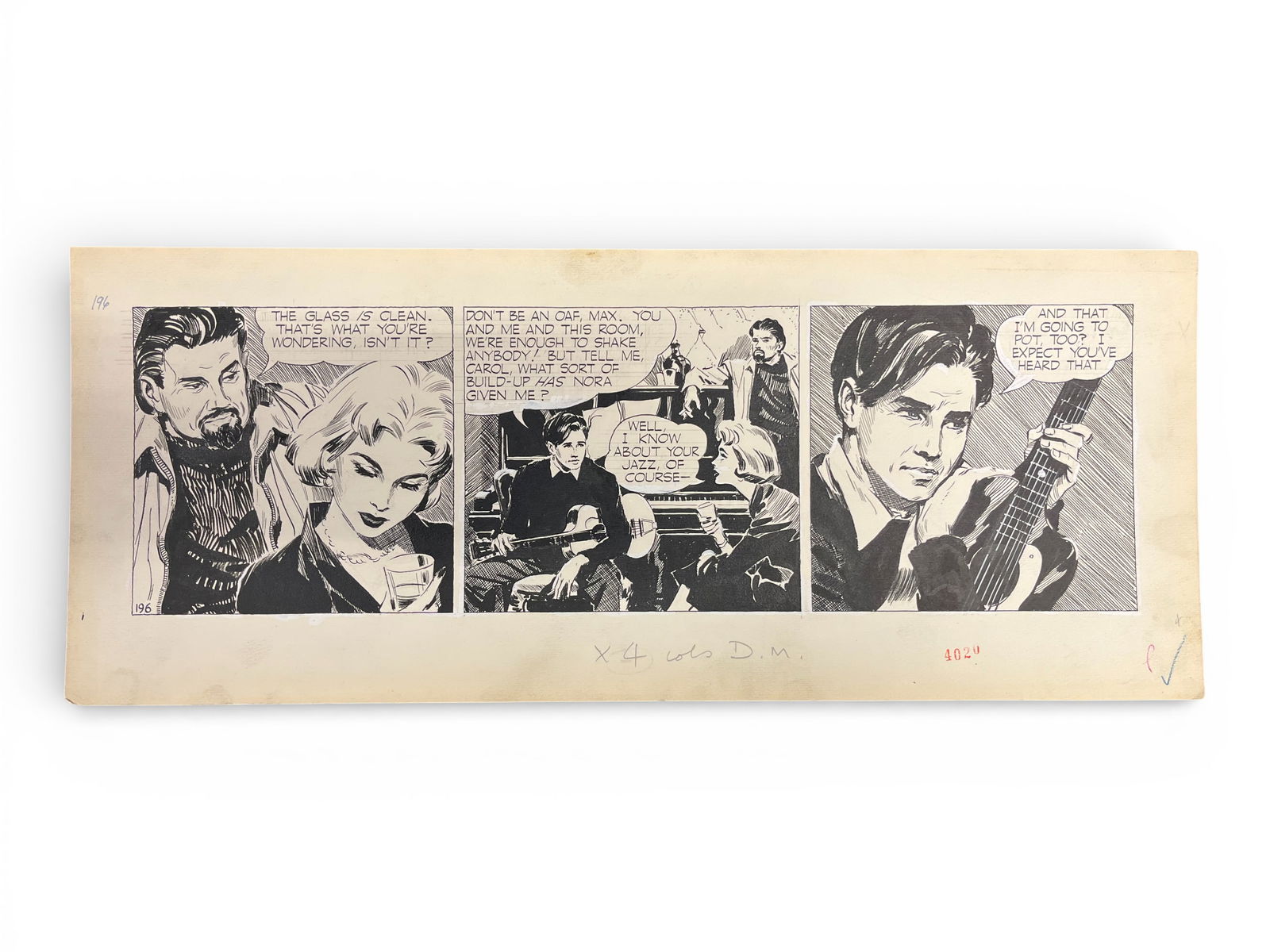 (6) David Wright Carol Day Comic Daily Strips - 5