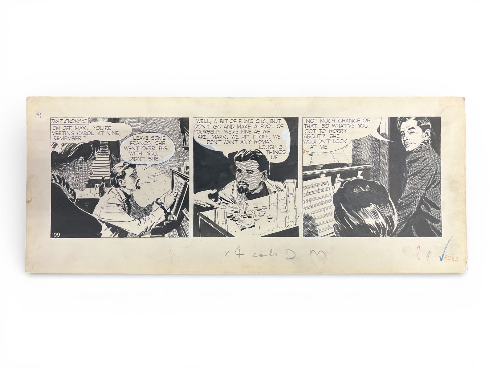 (6) David Wright Carol Day Comic Daily Strips - 7