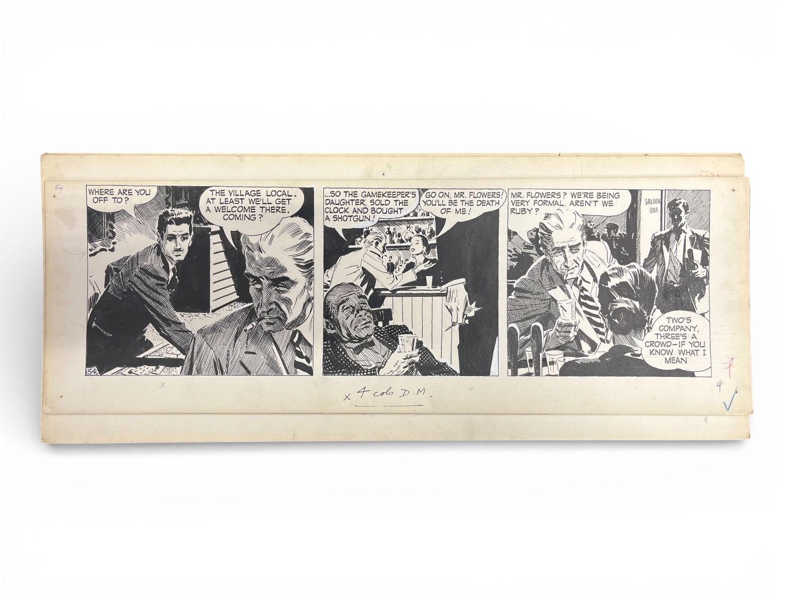 (6) David Wright Carol Day Comic Daily Strips - 4