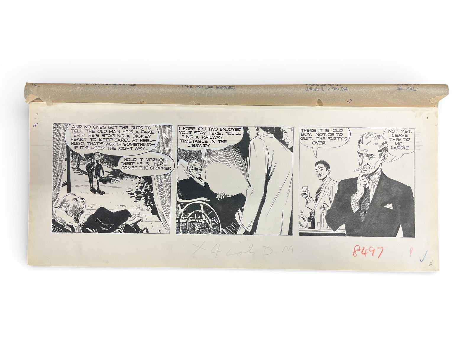 (6) David Wright Carol Day Comic Daily Strips - 2