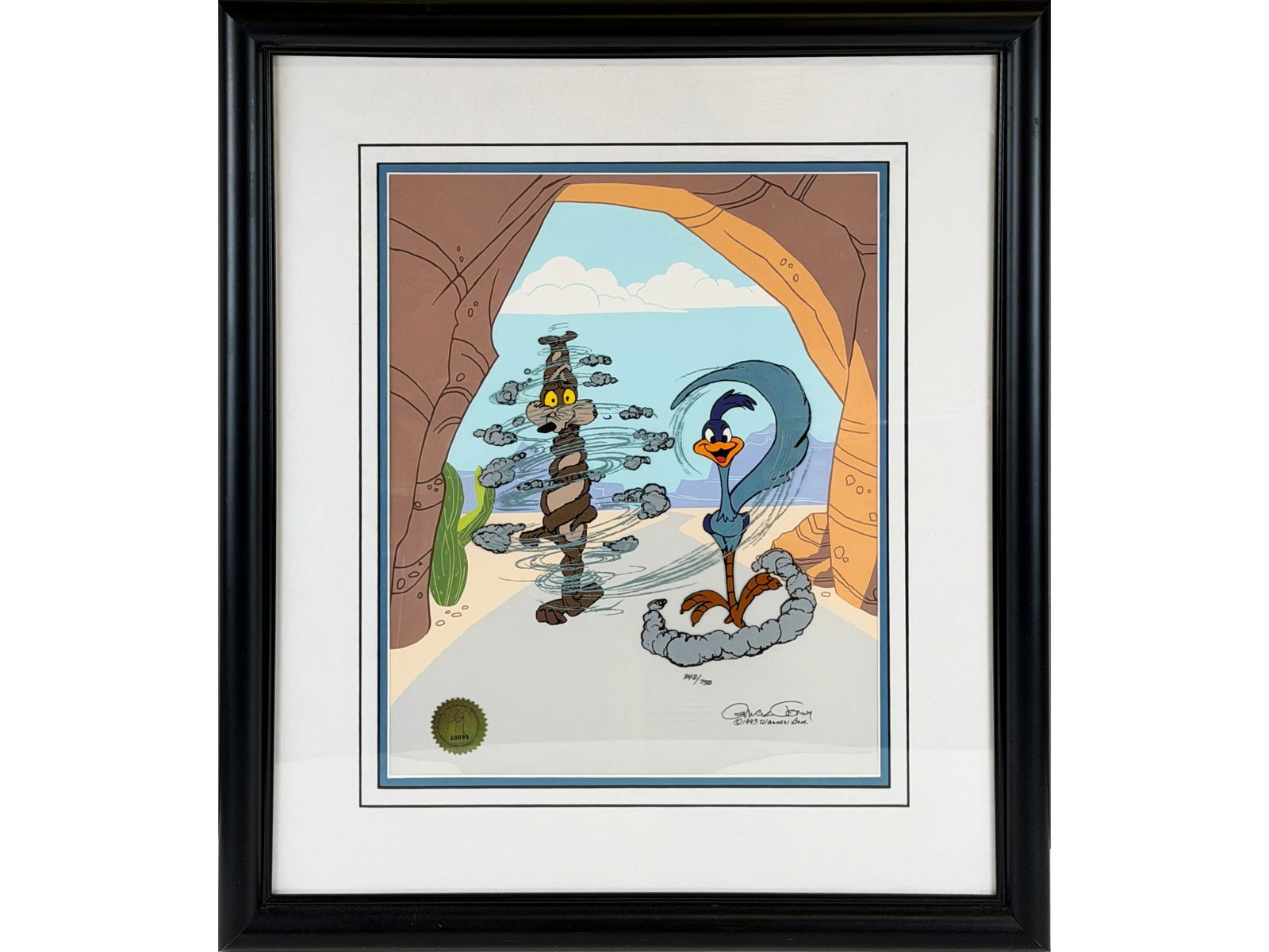 Chuck Jones Signed Limited Edition Cel (1 of 2)
