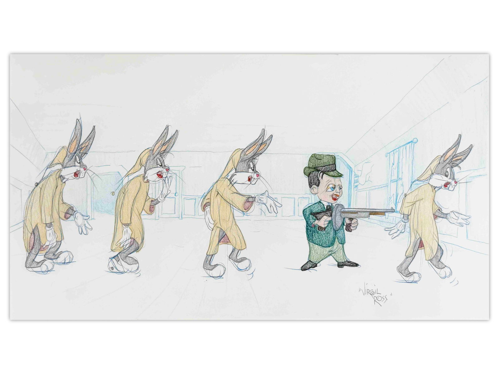 Virgil Ross Bugs Bunny Racketeer Rabbit (1 of 1)