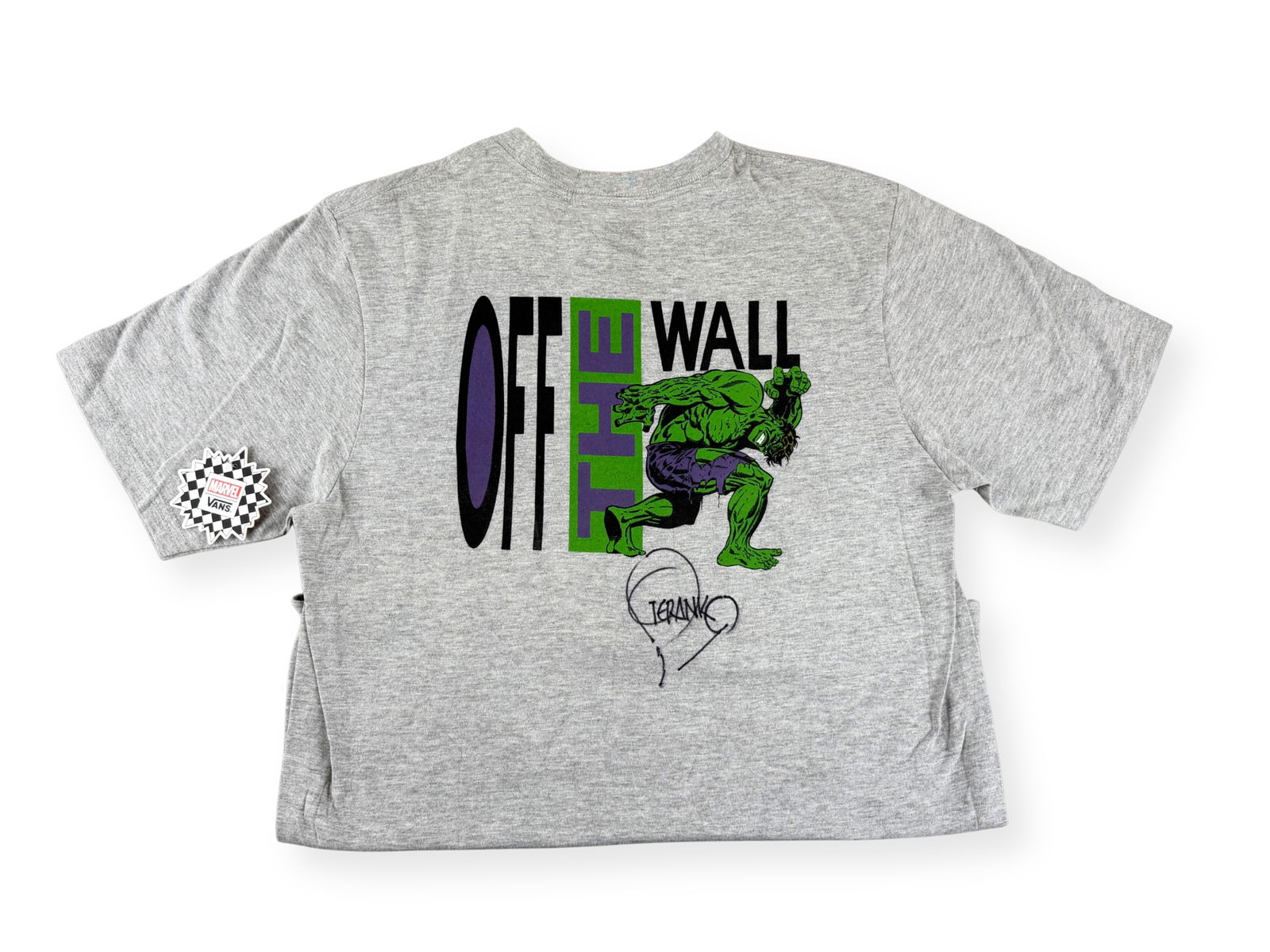 Jim Steranko Signed Incredible Hulk T-Shirt: Size large. Shipping: Weiss Auctions offers full-service, in-house shipping for nearly all items in this auction. For a shipping quote, please contact us prior to the sale at info@weissauctions.com or