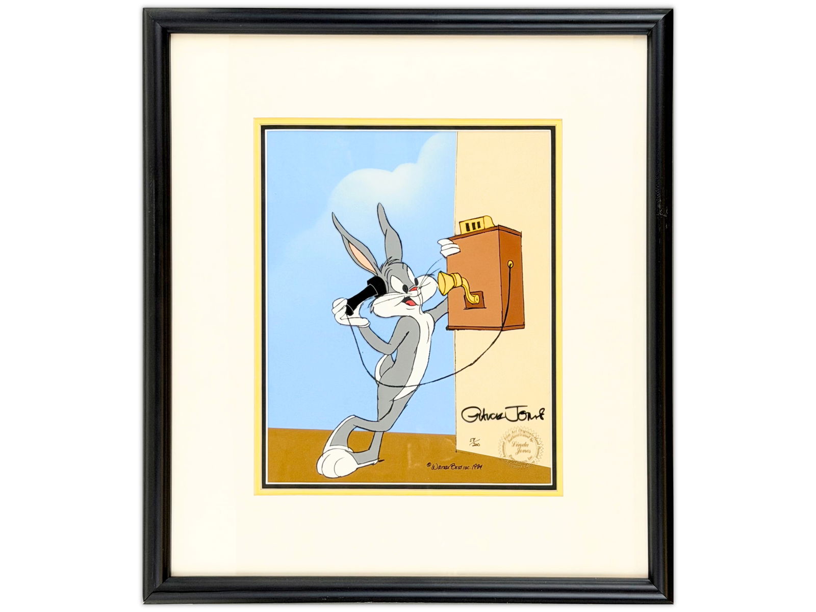 Bugs Bunny Ltd Edition Cel Signed by Chuck Jones (1 of 1)